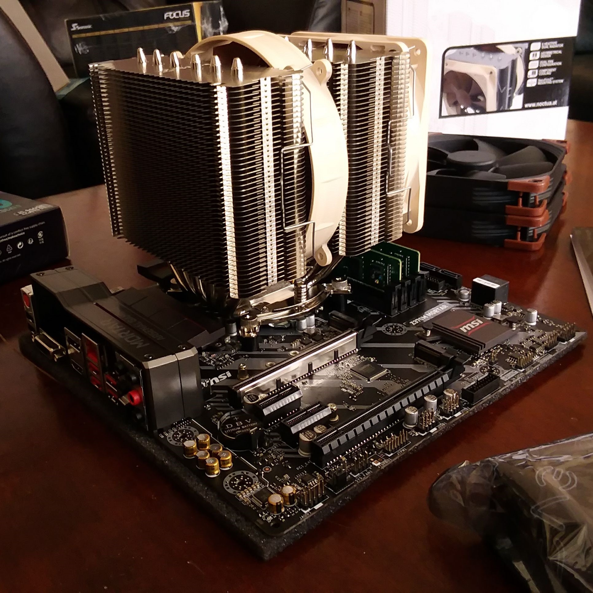 Self-built desktop