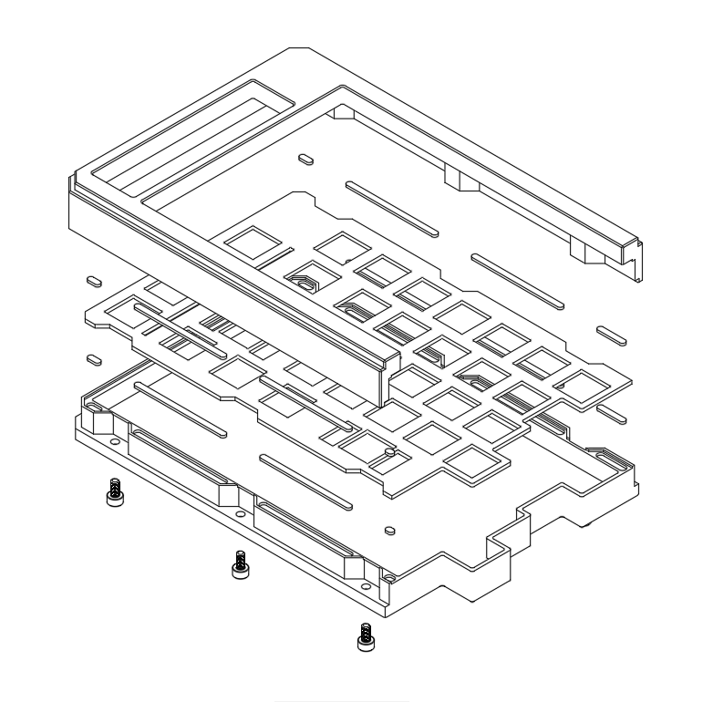 Split 65 ergonomic keyboard